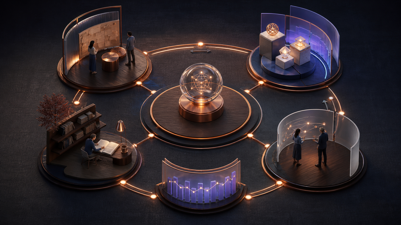 Original editorial visual about Arcadia for Educational Organizations: Digital Products That Stay With the User